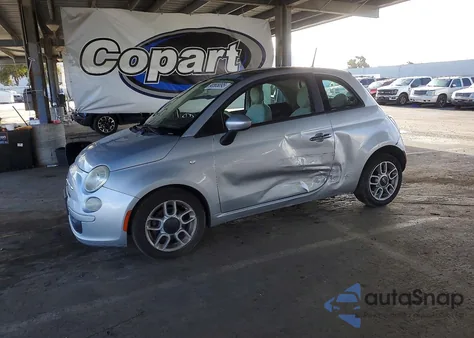 2012 Fiat 500 Pop z USA, uszkodzony, nr VIN 3C3CFFAR3CT106241